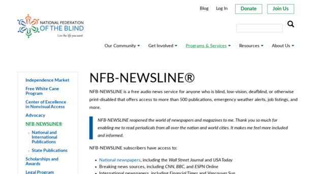 nfbnewsline.org