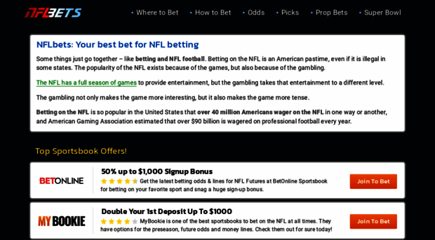 nflbets.com