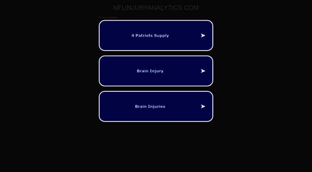 nflinjuryanalytics.com