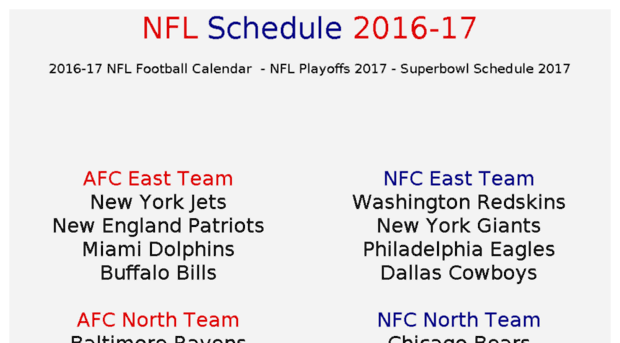 nflschedule2015.org