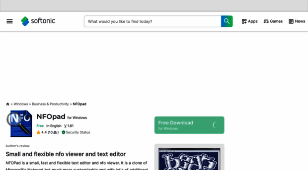 nfopad.en.softonic.com