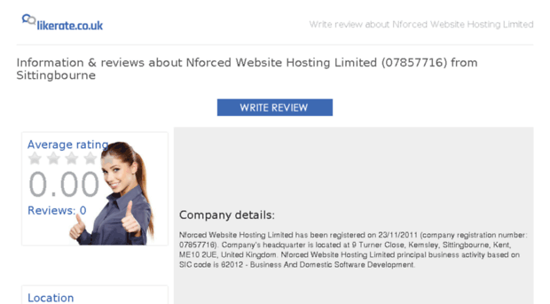 nforced-website-hosting-limited.companydossier.co.uk