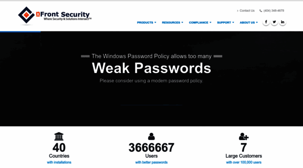 nfrontsecurity.com