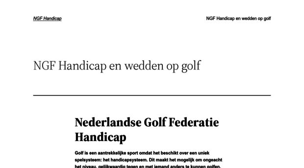 ngfhandicap.nl