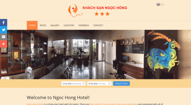 ngochonghotel.com
