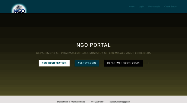 ngogrant.pharmaceuticals.gov.in