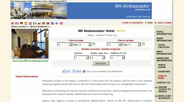 nh-ambassador-naples.hotel-rez.com