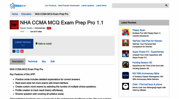 nha-ccma-mcq-exam-prep-pro.updatestar.com