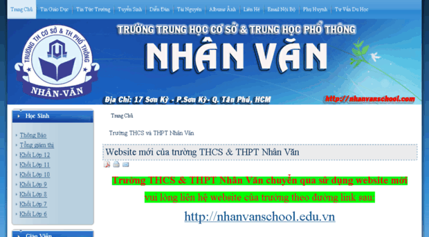 nhanvanschool.com