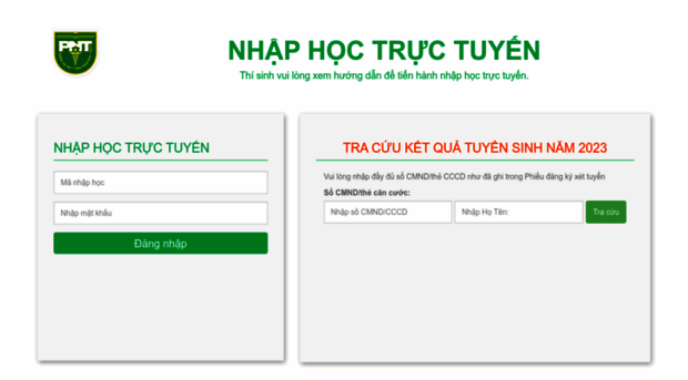 nhaphoc.pnt.edu.vn