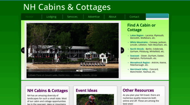 nhcabinsandcottages.com