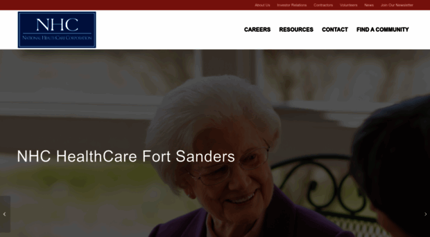 nhcfortsanders.com