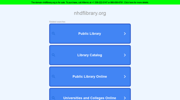 nhdflibrary.org