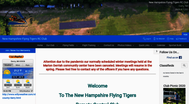 nhflyingtigers.com