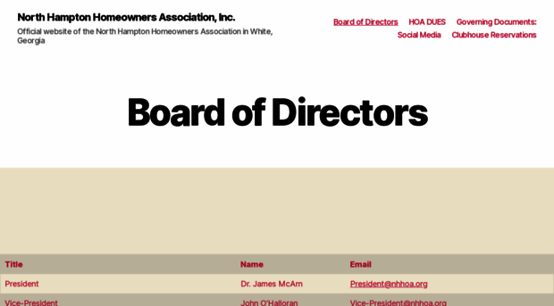 nhhoa.org