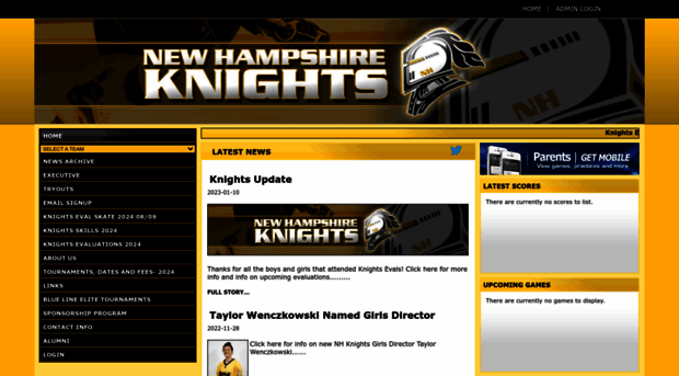 nhknightshockey.com