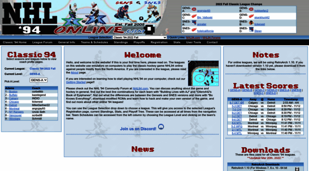 nhl94online.com