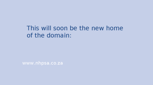 nhpsa.co.za