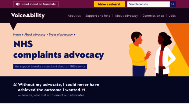 nhscomplaintsadvocacy.org