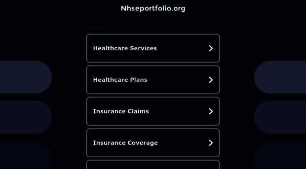 nhseportfolio.org