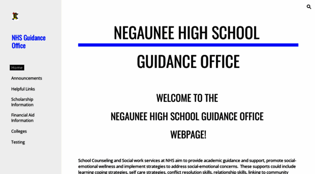 nhsguidance.negauneeschools.org