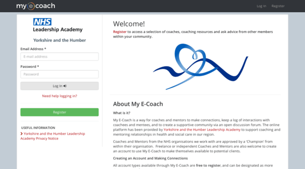 nhsmentorcoach.mye-coach.com