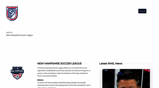 nhsoccerleague.com