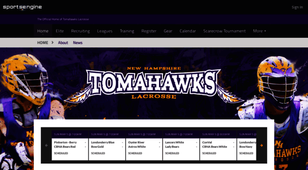 nhtomahawks.com