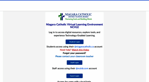 niagaracatholic.elearningontario.ca