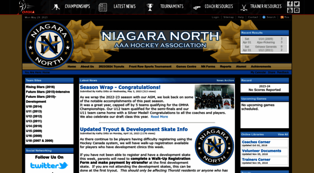 niagaranorthstars.ca