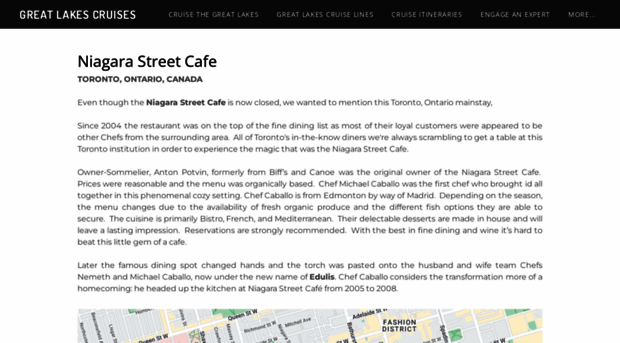 niagarastreetcafe.com