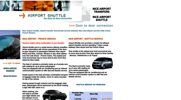 nice.airport-shuttle.com