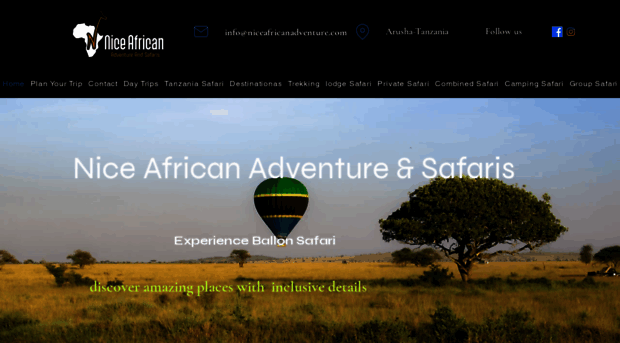 niceafricanadventure.com