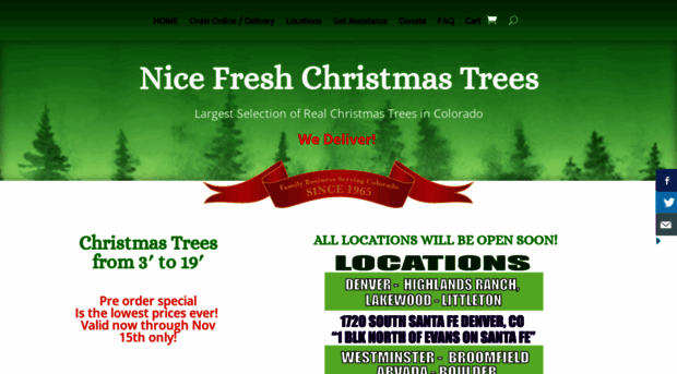 nicechristmastrees.com