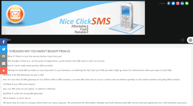 niceclicksms.com