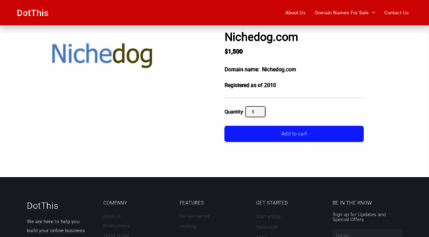 nichedog.com