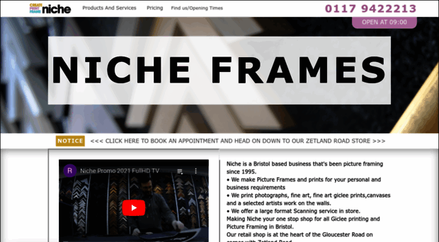 nicheframes.co.uk