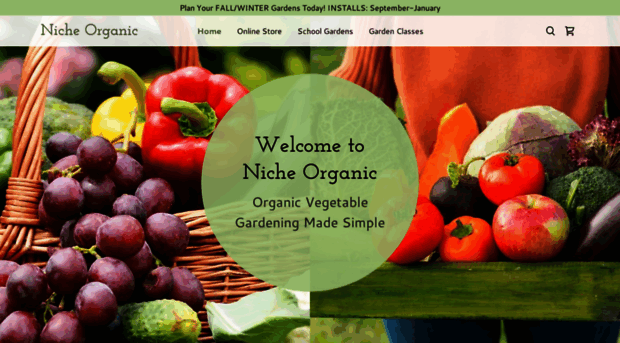 nicheorganicgardens.com