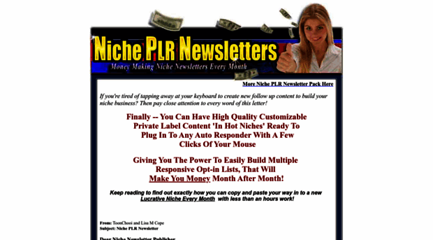 nicheplrnewsletter.com