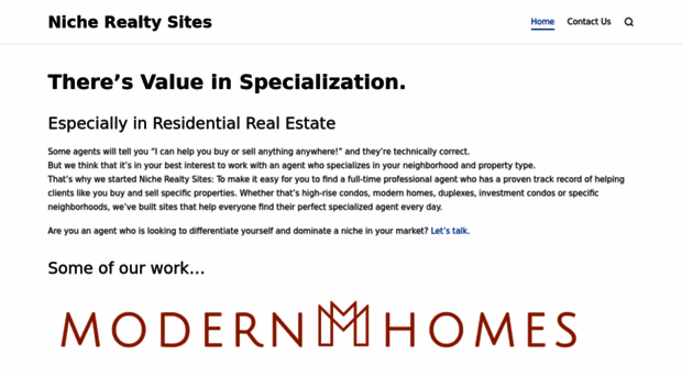 nicherealtysites.com