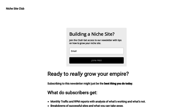 nichesiteclub.com