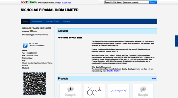 nicholas.lookchem.com