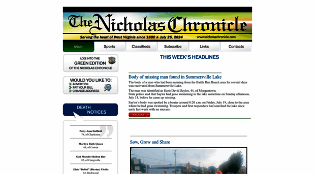 nicholaschronicle.com