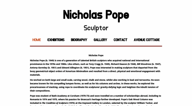 nicholaspope.co.uk