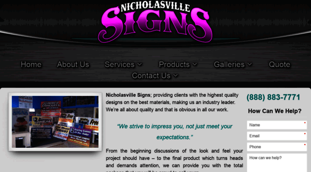 nicholasvillesigns.com
