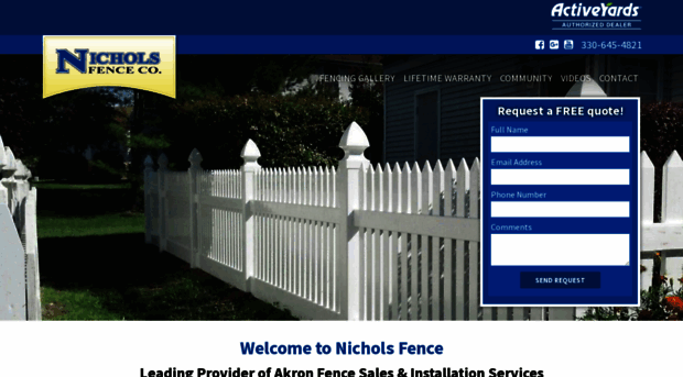 nicholsfence.com