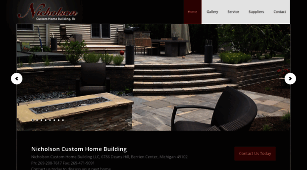 nicholsoncustomhome.com