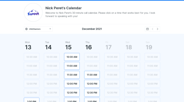 nick-peret.youcanbook.me