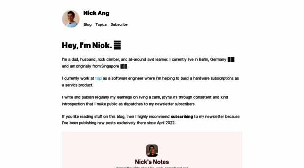 nickang.com