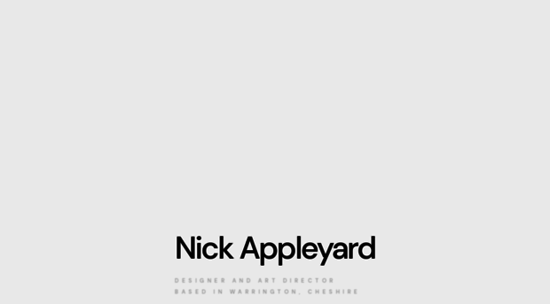 nickappleyard.com